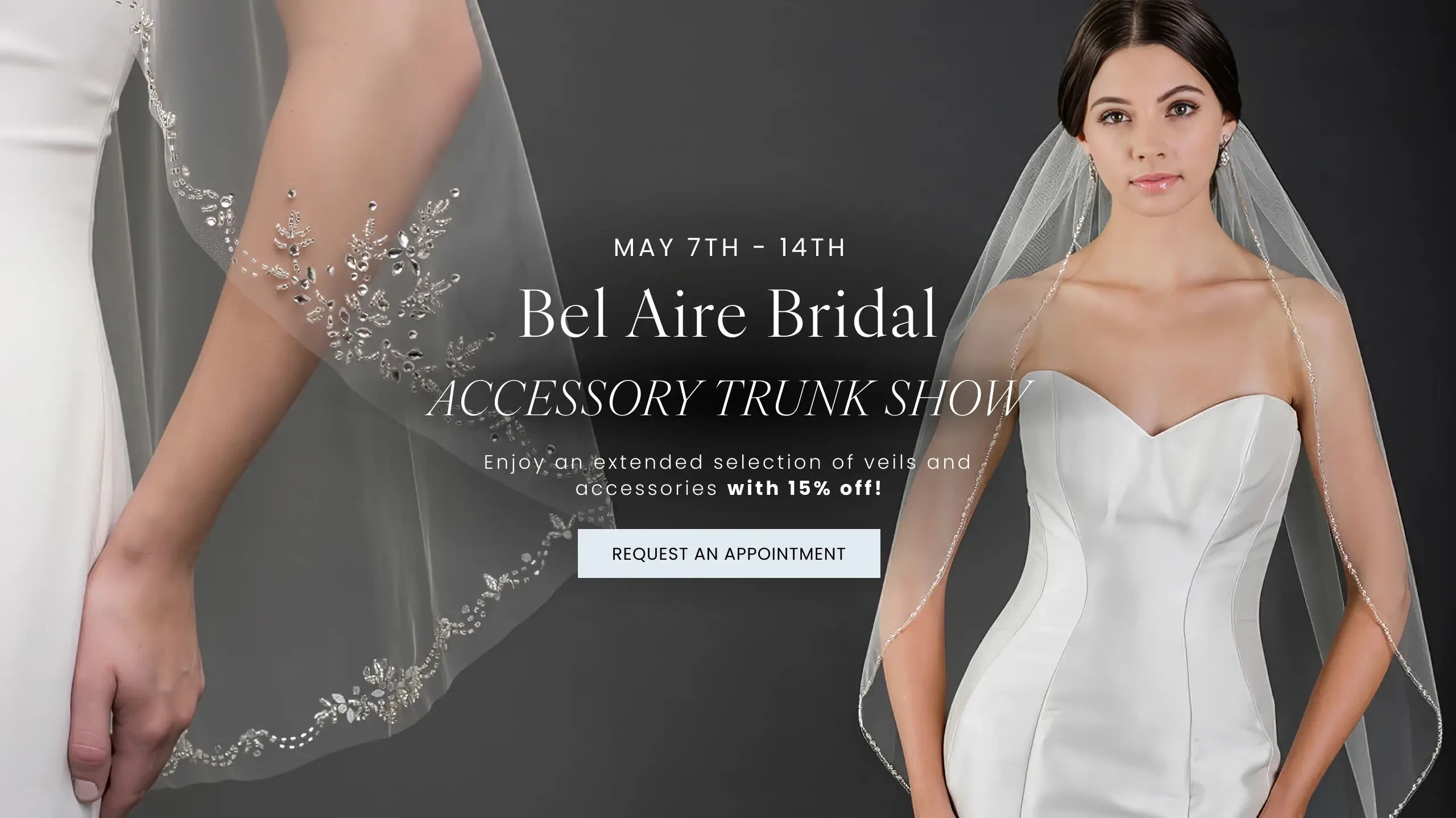 Bel Aire Accessory Trunk Show Banner for Desktop